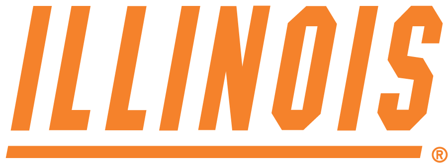 Illinois Fighting Illini 1989-2004 Wordmark Logo diy iron on heat transfer